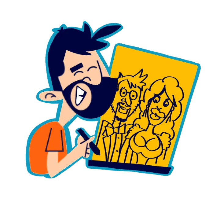 Caricaturist la evenimente — Caricaturescu