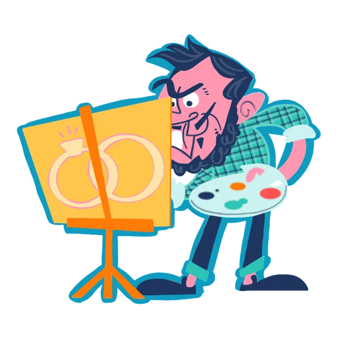 Tabloul nunții — Caricaturescu